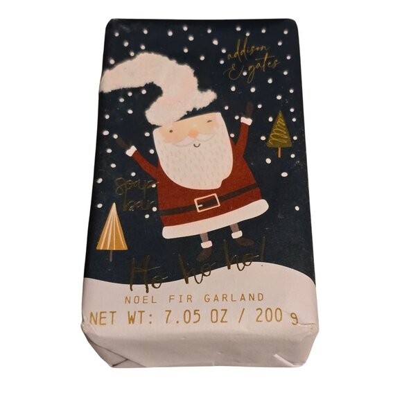 Addison & Gates Noel Fir Garland Fragranced Soap Bar 7.05 Oz - Picture 1 of 2